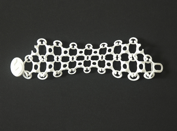 Spider Glass Wristlet (Sz S) 3d printed