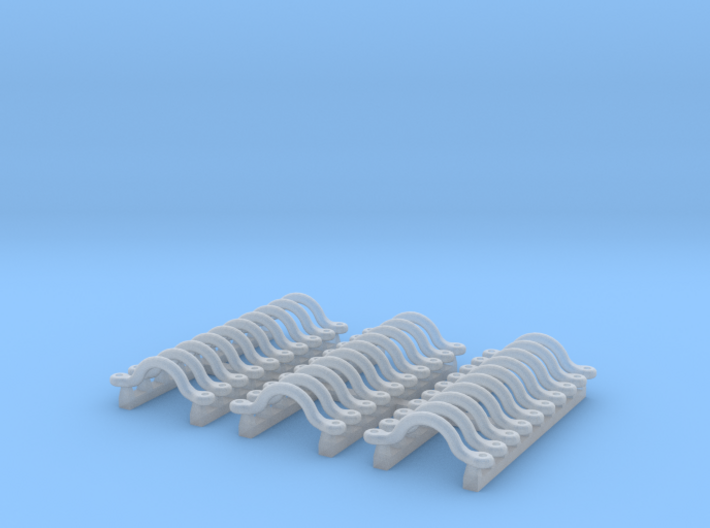 Hand Rail -Set of 30 (1:29 scale) 3d printed
