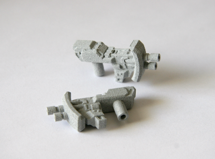 "MICRON" Transformers Weapons Set (5mm post) 3d printed 