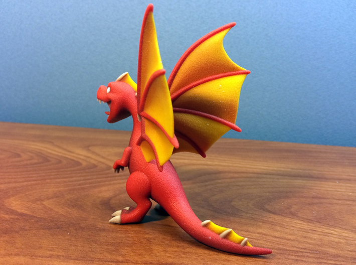 Dragonvale Adult Fire Dragon 3d printed 