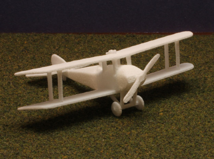 Martinsyde S.1 (Vee Undercarriage) 3d printed 1:144 Martinsyde S.1 print