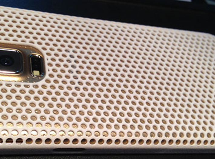 Galaxy S5 Dot Patterned Case  3d printed 