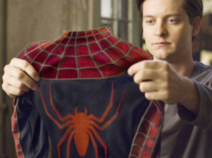 Spider-man Costume Back Spider 3d printed 