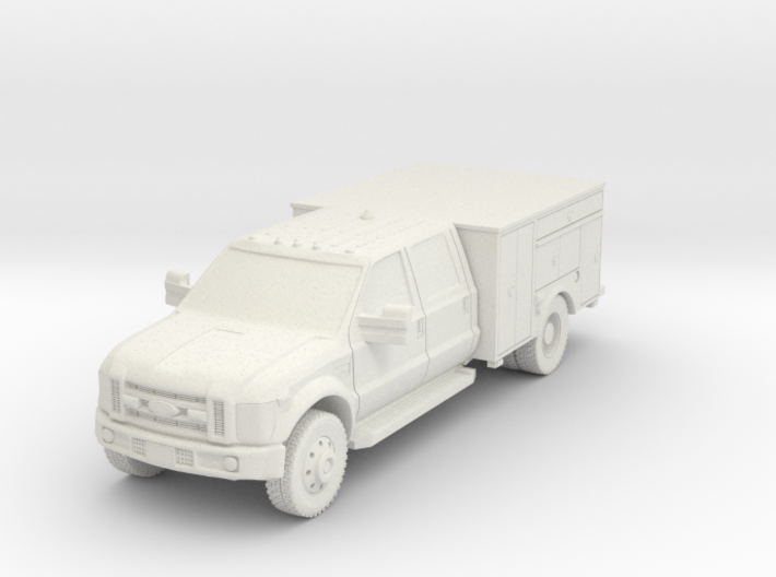 1/87 HO F-450 Mod 2 NO Lights or Body Top surfaces 3d printed
