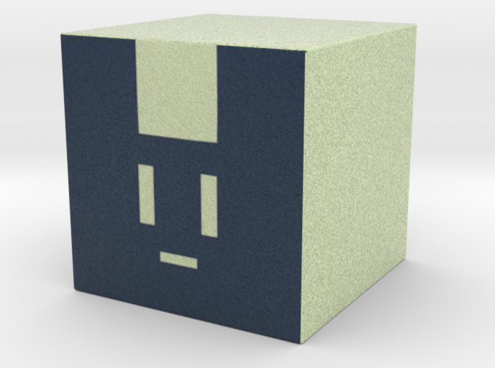 Noisy little cube cosplay prop 3d printed