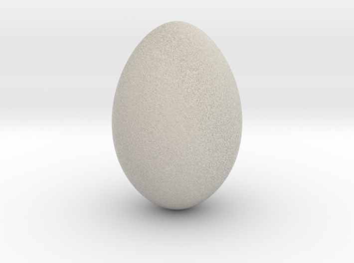 Robin Egg - smooth 3d printed