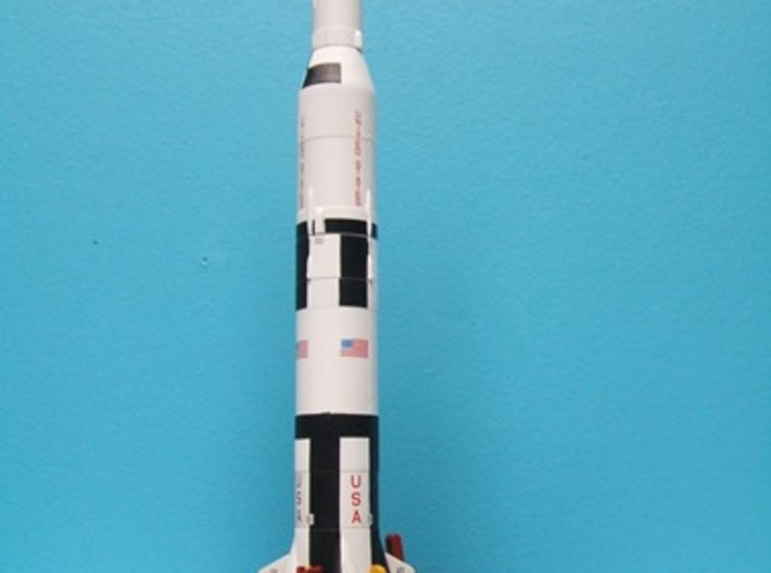 1/400 NASA LUT Swingarms-Pivots-Supports-Damping  3d printed Cando Saturn V on Crawler/MLP.... awaiting the LUT.