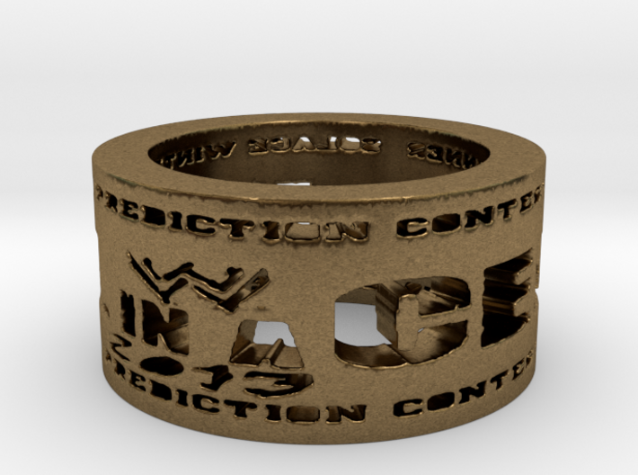 HIAC Prediction Winner Ring Ring Size 8.5 3d printed