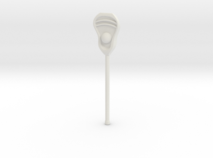 Lacrosse Stick Pendant 3d printed