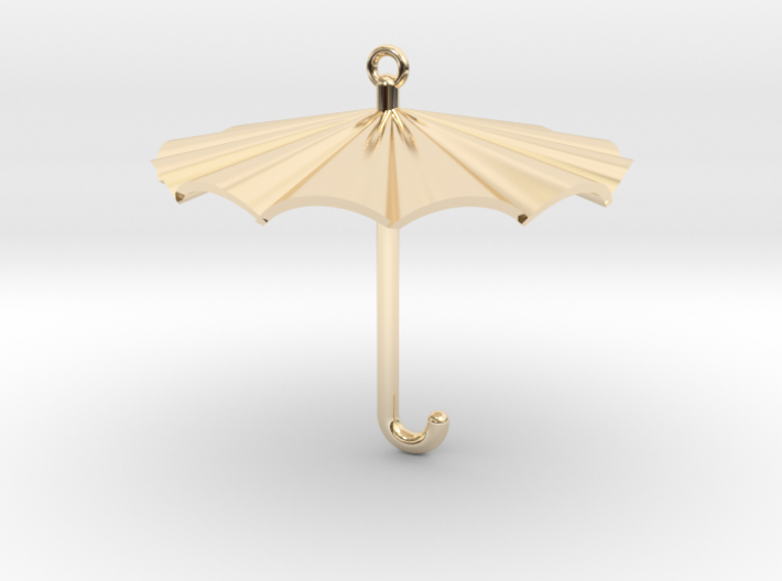 Umbrella Charm 3d printed