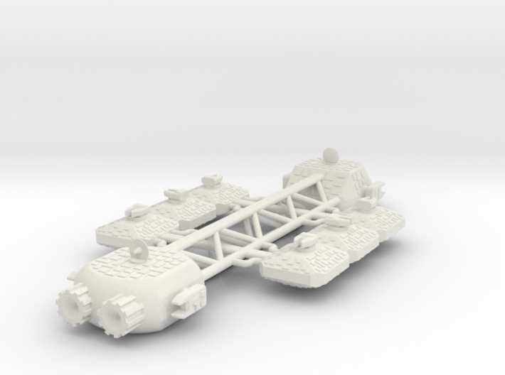Mogorta Warship 3d printed