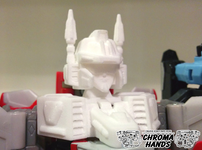 Energon Superion Head &amp; Neck ONLY Upgrade 3d printed