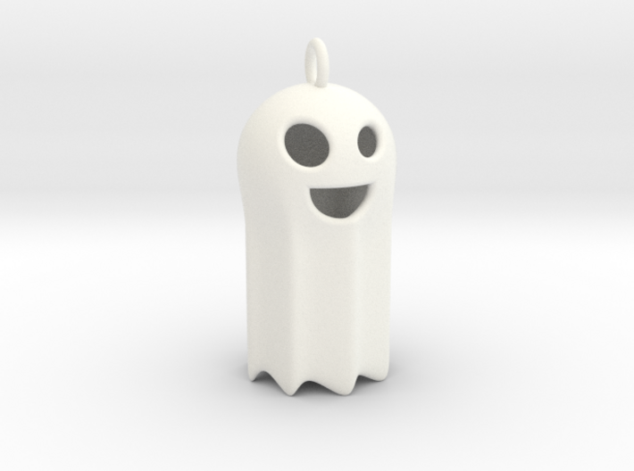 Smiley Ghost  3d printed 