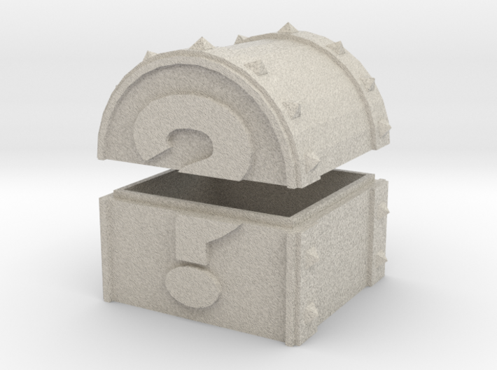 Mystery Chest (Color, Large) 3d printed