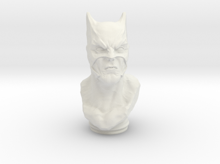 Dark Knight Bust (4.0in - 10.2cm) 3d printed