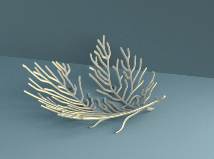 Small Delicate Coral Bowl 3d printed 