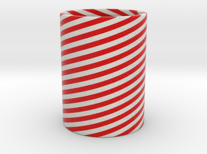 Cleophea Tealight Red Twirl 3d printed