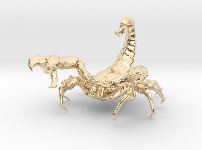 Alien-Scorpion 3d printed