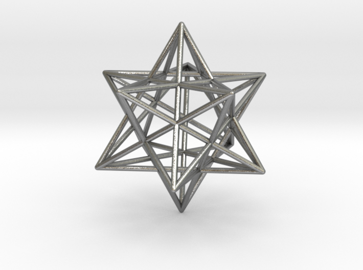 Stellated Dodecahedron 35mm 3d printed