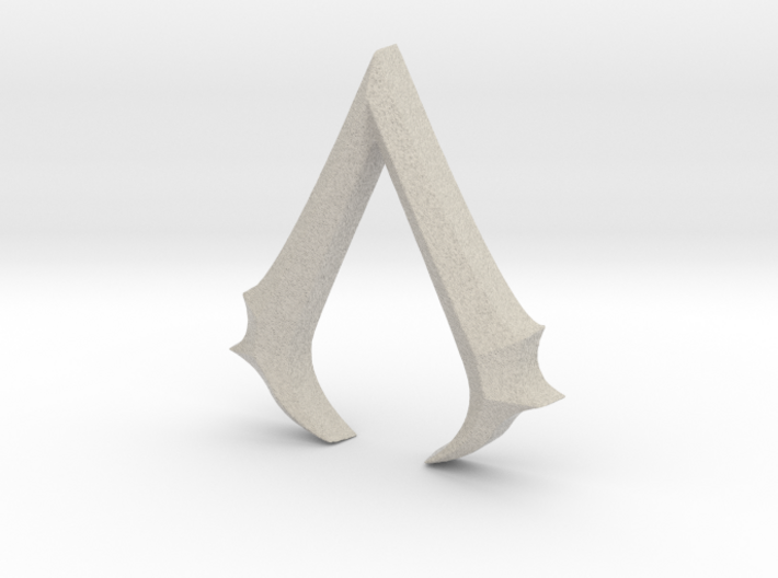 Rough Assassin's emblem 3d printed