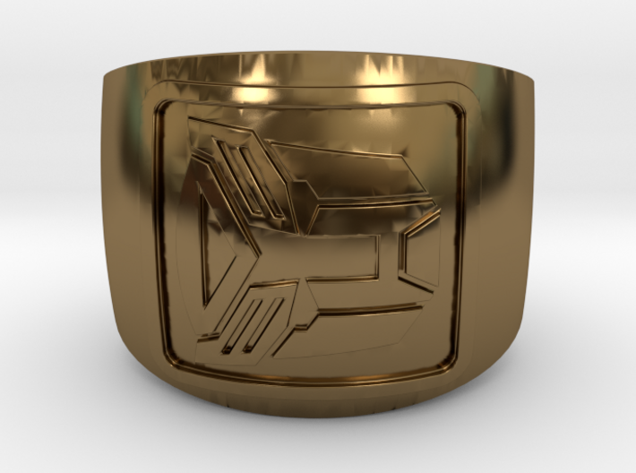 Autobot Ring 3d printed