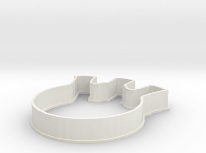 Flask Cookie Cutter 3d printed