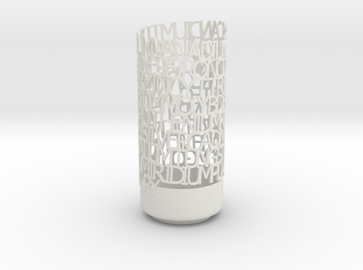 Transition Elements Vase 3d printed