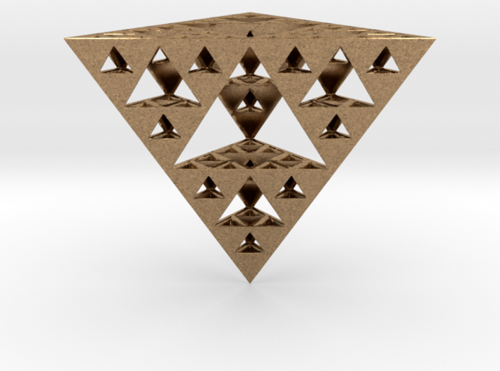 Hollow Sierpinski Tetrahedron 3d printed