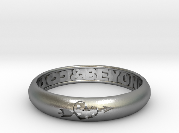 Word Ring 3d printed