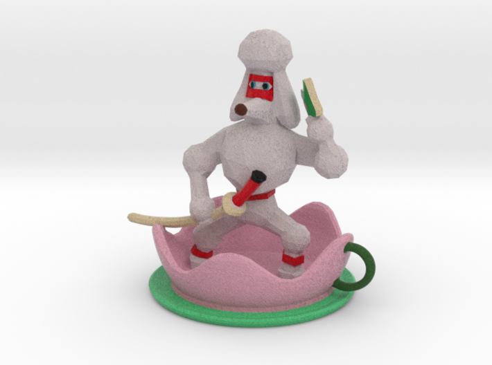 Teacup Poodle Ninja 3d printed