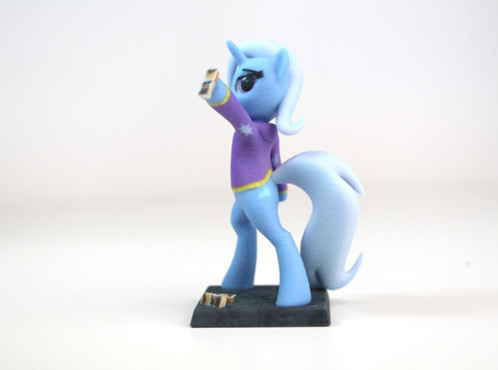 My Little Pony - The Great&Powerful Trixie 14cm 3d printed 10cm Version shown in Photo
