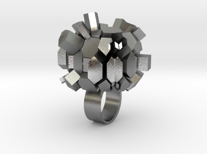 Rocky Ring 3d printed
