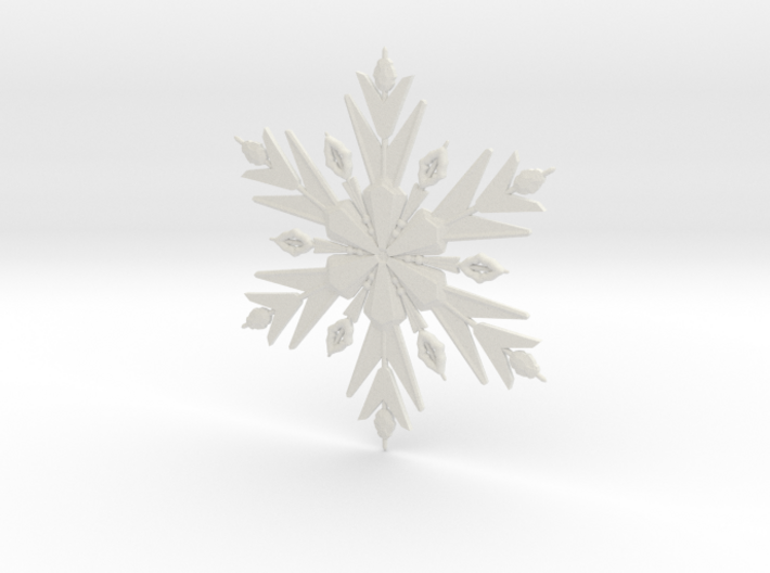 Froze Snowflake Bigger 3d printed 