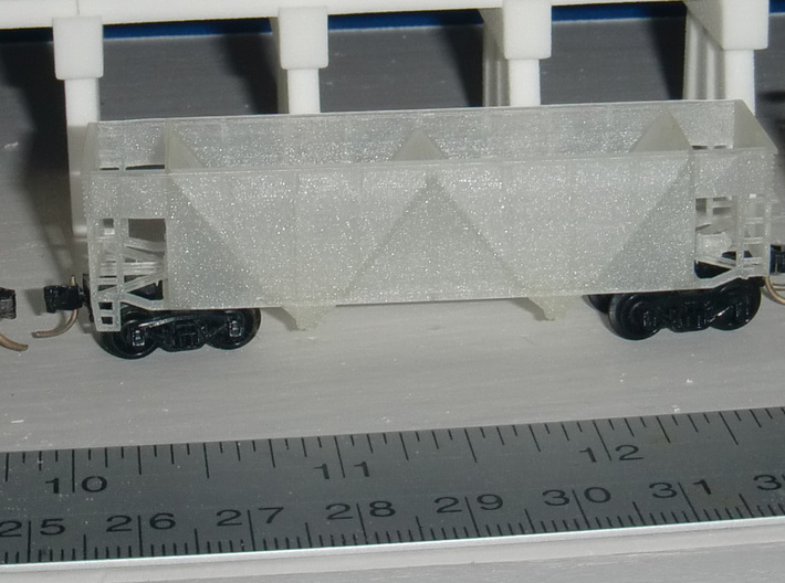  U15 Hopper N Scale  3d printed Pre-production model shown