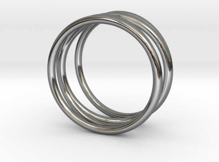 Finger Cage Ring - Sz. 7 3d printed