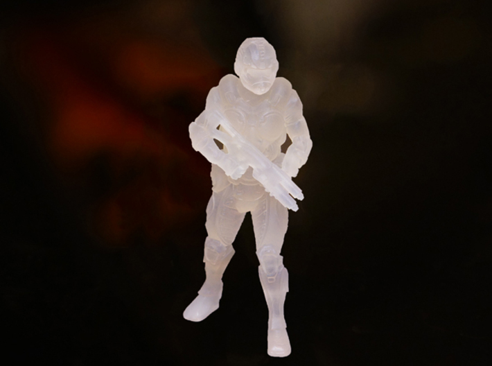 Future Soldier - 80mm Tall 3d printed