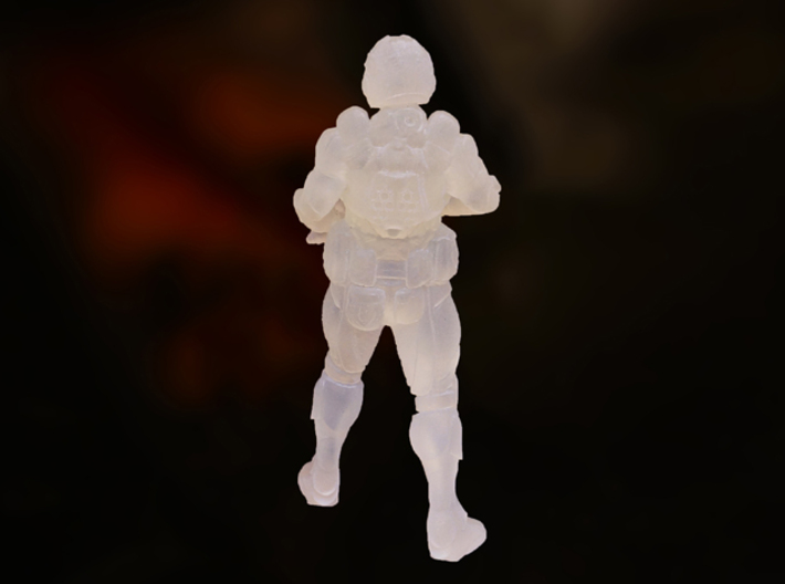 Future Soldier - 80mm Tall 3d printed 