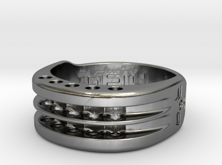 US14 Ring XI: Tritium 3d printed 