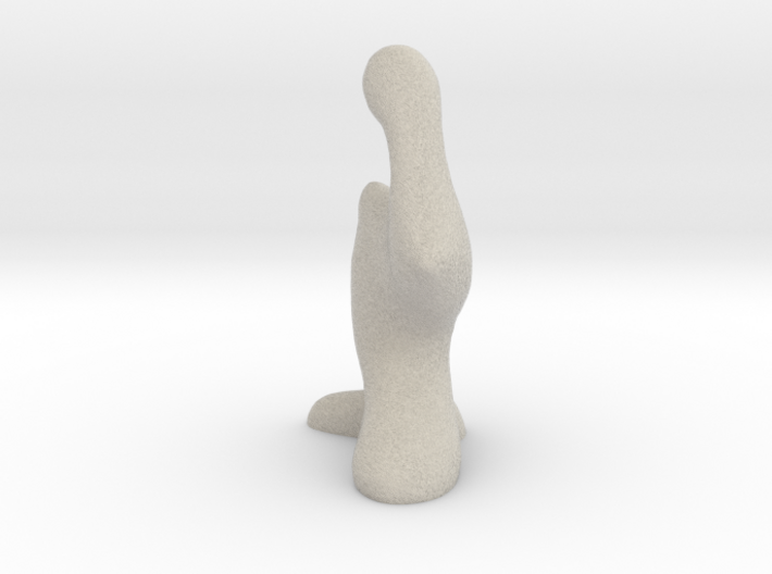 Sculpture-flat-thirdsize 3d printed