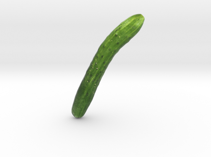 The Cucumber 3d printed
