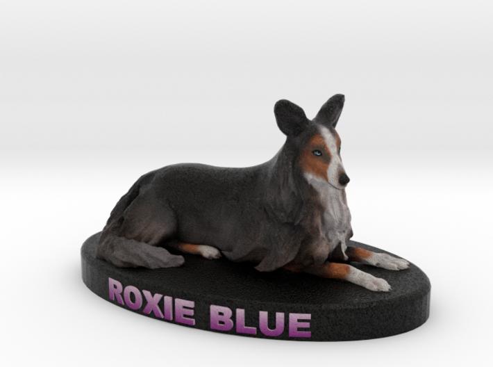 Custom Dog Figurine - Roxie 3d printed