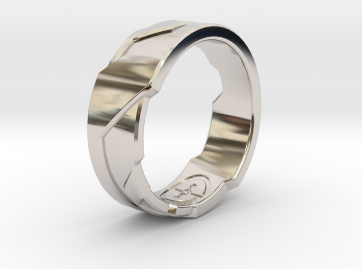 Ring Size N 3d printed