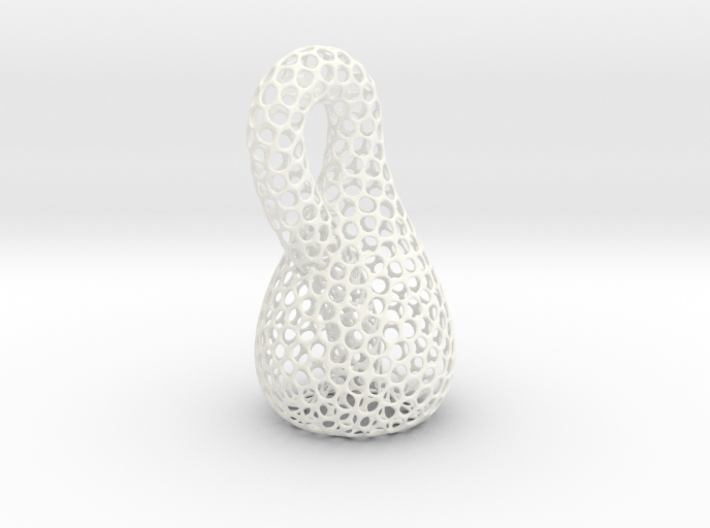 Klein Bottle - Cellular Weave (13cm/5Inch) 3d printed 