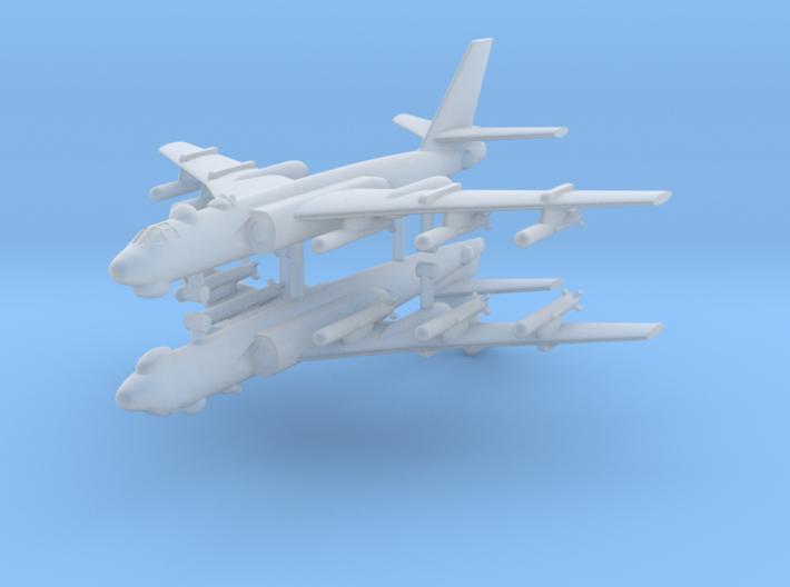 1/700 Xian H-6 Bomber (Tu-16) (x2) 3d printed