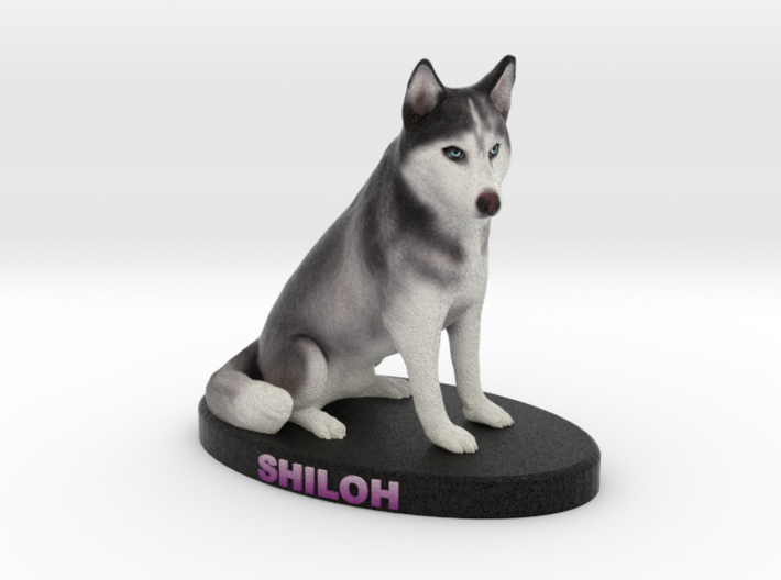 Custom Dog Figurine - Shiloh 3d printed