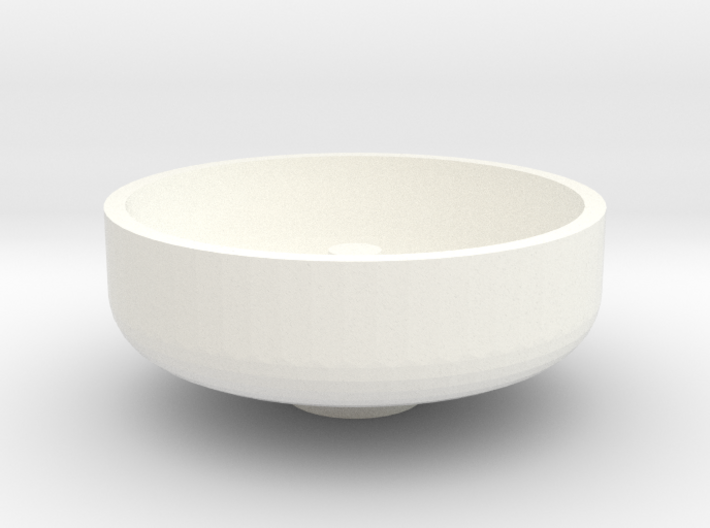 1 1/2&quot; Scale Nathan Whistle Bowl 3d printed