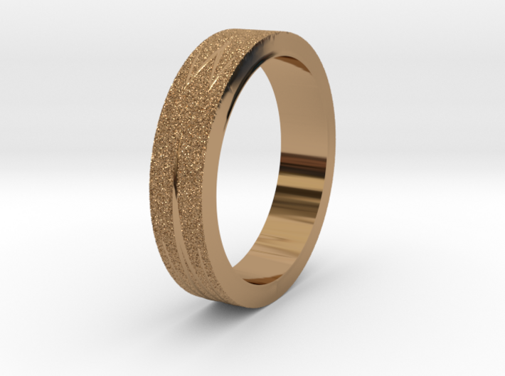 Textured Ring 3d printed