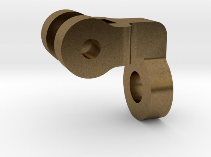1 1/2&quot; Scale Nathan Whistle Valve Handle Support 3d printed