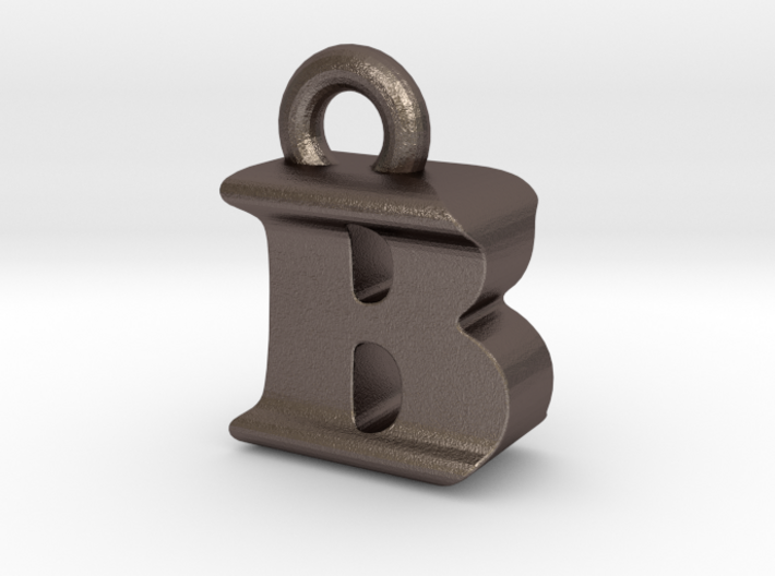 3D Monogram Pendant - BIF1 3d printed