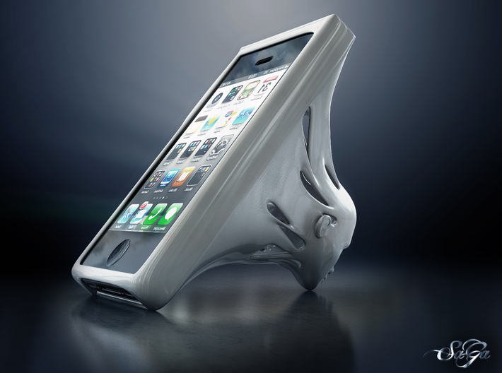 Omniscient Siri - iPhone Open Case and Stand 3d printed